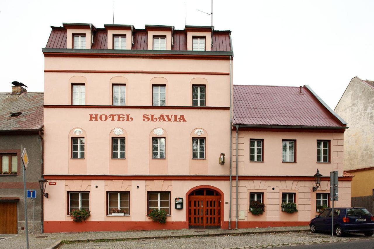 Hotel Slavie Клаштерец-над-Огржі Екстер'єр фото